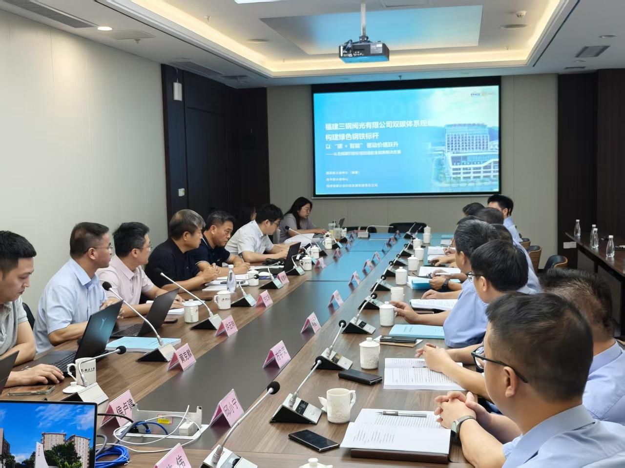 绿色钢铁标杆打造项目评审会